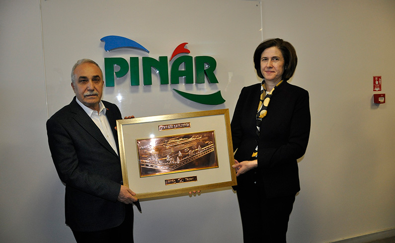 Gıda Tarım ve Hayvancılık Bakanı Dr. Ahmet Eşref Fakıbaba Pınar Süt Şanlıurfa Fabrikasını Ziyaret Etti