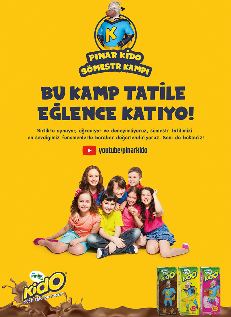 Pınar, kido'dan çocuklara Özel Türkiye’nin ilk dijital kampı